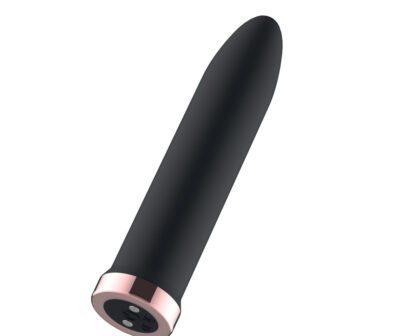 Passion Play Rechargeable Vibrating Bullet - Black