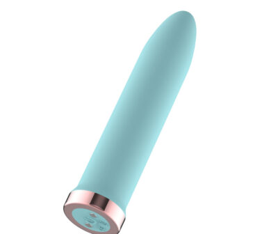 Passion Play Rechargeable Vibrating Bullet - Blue
