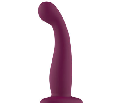 Passion Play Liquid Silicone Dildo - Purple