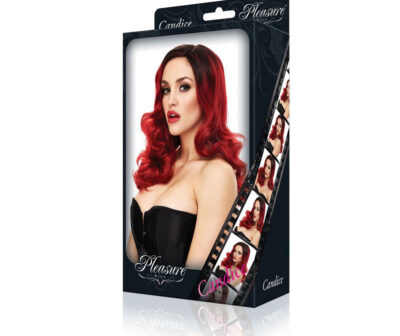 PLEASURE WIGS Candice - Red/Black