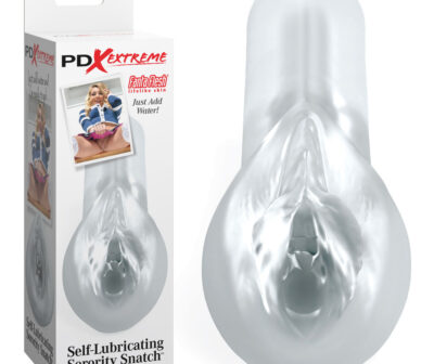 Pipedream Extreme Toyz Self Lubricating Sorority Snatch - Clear