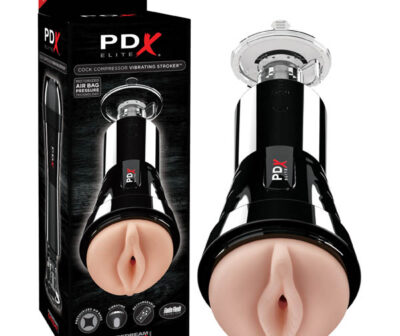 PDX Elite Cock Compressor Vibrating Stroker