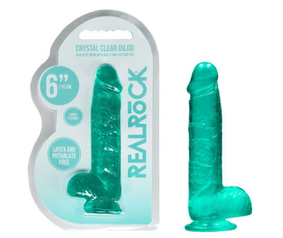 REALROCK 6'' Realistic Dildo With Balls