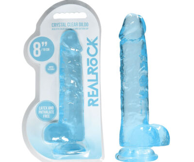 REALROCK 8'' Realistic Dildo With Balls