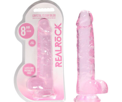 REALROCK 8'' Realistic Dildo With Balls