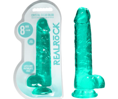 REALROCK 8'' Realistic Dildo With Balls