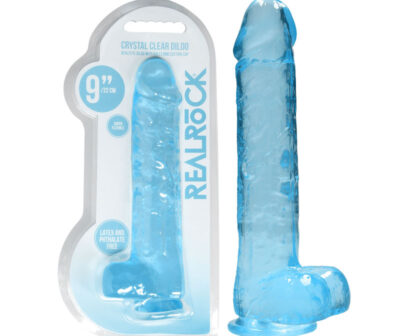 REALROCK Realistic Dildo With Balls 9IN
