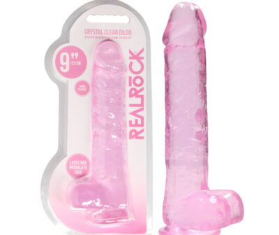 RealRock 9'' Realistic Dildo With Balls