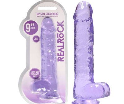 RealRock 9'' Realistic Dildo With Balls