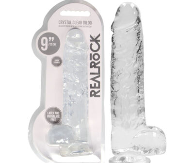 RealRock 9'' Realistic Dildo With Balls
