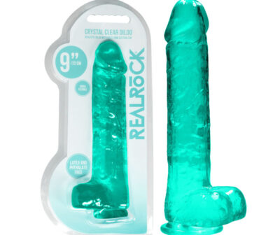 REALROCK Realistic Dildo With Balls 9IN