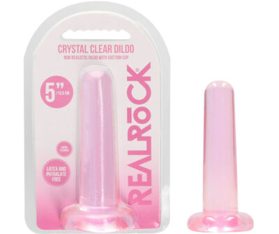 REALROCK Non Realistic Dildo With Suction Cup - 13.5 cm