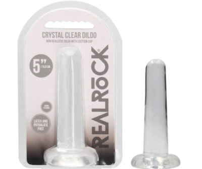 REALROCK Non Realistic Dildo With Suction Cup - 13.5 cm