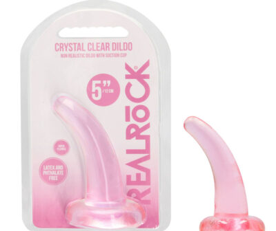 REALROCK Non Realistic Dildo With Suction Cup - 11.5 cm