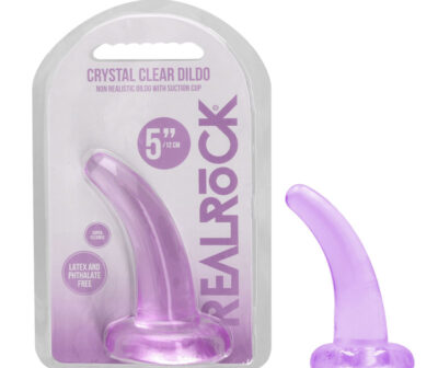 REALROCK Non Realistic Dildo With Suction Cup - 11.5 cm