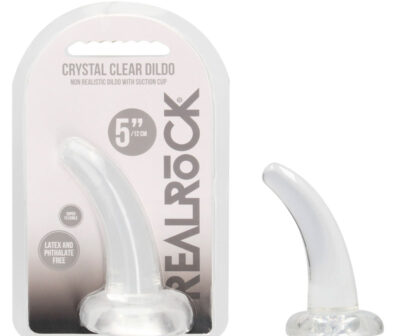 REALROCK Non Realistic Dildo With Suction Cup - 11.5 cm