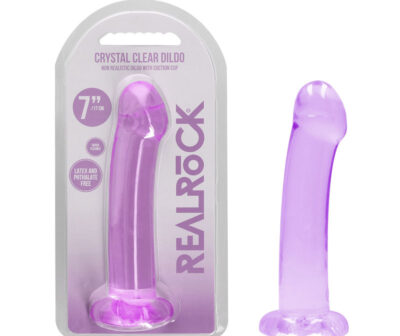 REALROCK Non Realistic Dildo With Suction Cup - 17 cm