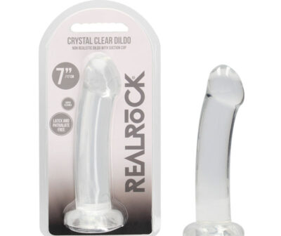 REALROCK Non Realistic Dildo With Suction Cup - 17 cm