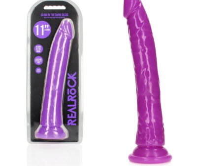 REALROCK 29 cm Slim Glow in the Dark Neon - Purple