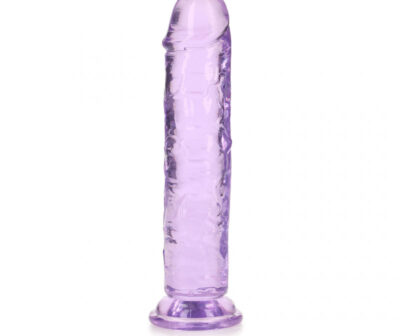 REALROCK 18 cm Straight Dildo - Purple