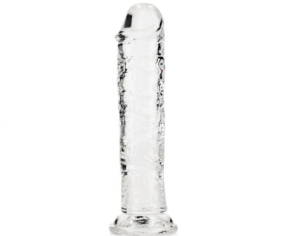 REALROCK 18 cm Straight Dildo - Clear