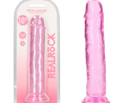 REALROCK 28 cm Straight Dildo - Pink