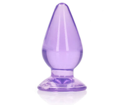 REALROCK 9 cm Anal Plug - Purple