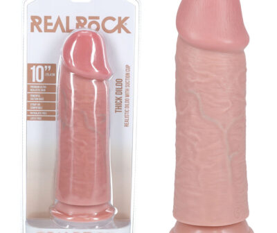 REALROCK 25cm Extra Thick Dildo - Flesh