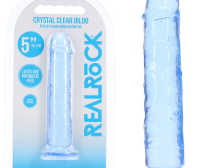 REALROCK Realistic 5'' Dildo - Blue