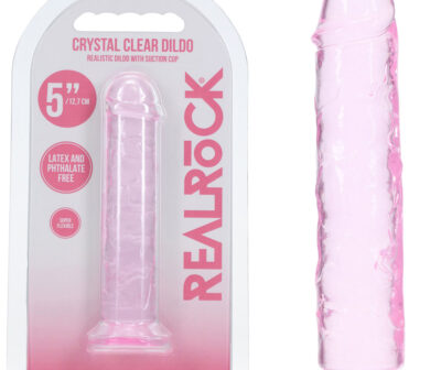 REALROCK Realistic 5'' Dildo - Pink