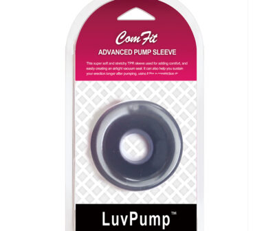 LuvPump ComFit Silicone Sleeve - Black