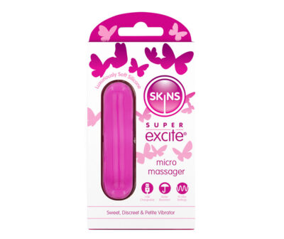 Skins Super Excite Rechargeable Pink Bullet