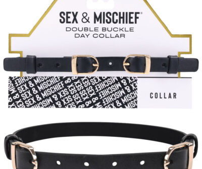 Sex & Mischief Double Buckle Day Collar