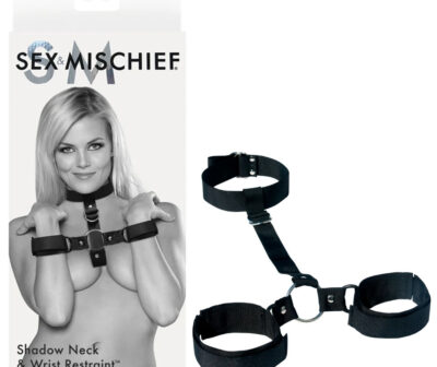 Sex & Mischief Shadow Neck and Wrist Restraint
