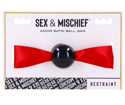 Sex & Mischief Amor Satin Ball Gag