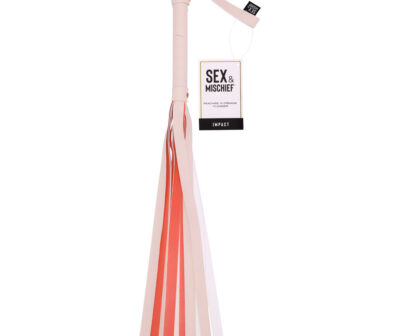 Sex & Mischief Peaches n CreaMe Stripe Flogger