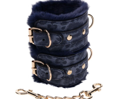 Sex & Mischief Cougar Fur Handcuffs