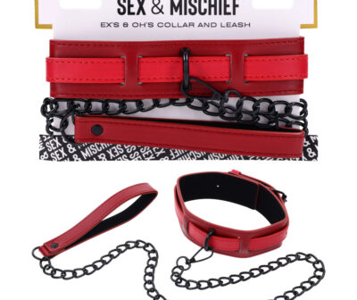 S&M Exs & Ohs Collar and Leash