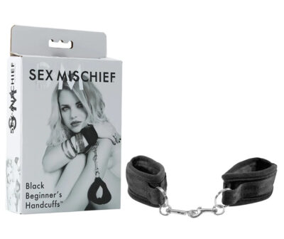 Sex & Mischief Black Beginner's Handcuffs