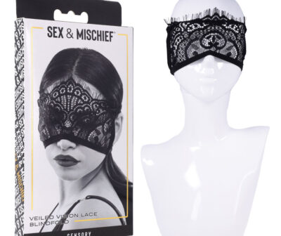S&M Veiled Vision Lace Blindfold