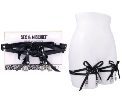 Sex & Mischief Laced Up Garters