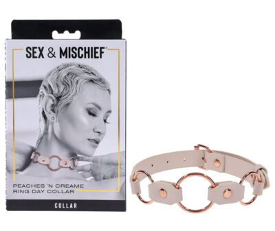 Sex & Mischief Peaches n CreaMe Ring Day Collar