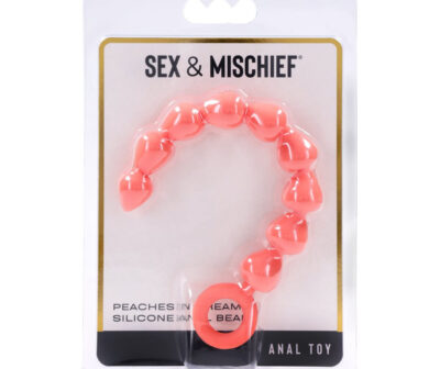 Sex & Mischief Peaches n CreaMe Silicone Anal Beads