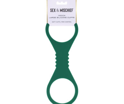 Sex & Mischief Indica Large Silicone Cuffs