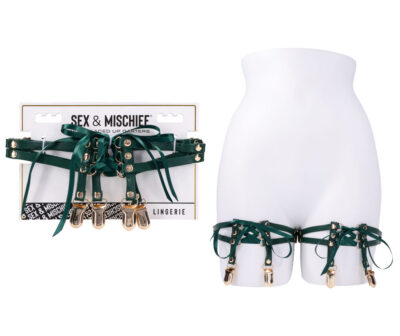 Sex & Mischief Indica Laced Up Garters