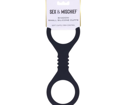 Sex & Mischief Shadow Small Silicone Cuffs