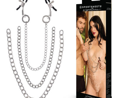 SPORTSHEETS Signature exCHAINgeable Nipple Jewelry