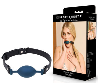 SPORTSHEETS Signature Twilight Tease Oval Gag