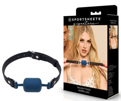 SPORTSHEETS Signature Twilight Tease Barrel Gag
