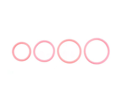 SPORTSHEETS Rubber O-Ring 4 Pack - Coral